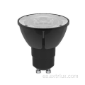 Gu10 COB de aluminio LED 12 ° Spotlight 6.5W Dimmable